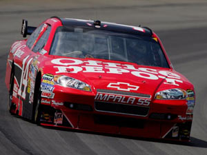 Tony Stewart en Pocono Raceway